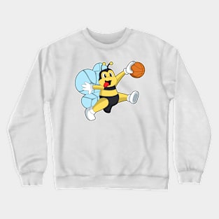 Bee as Basketball player with Basketball Crewneck Sweatshirt